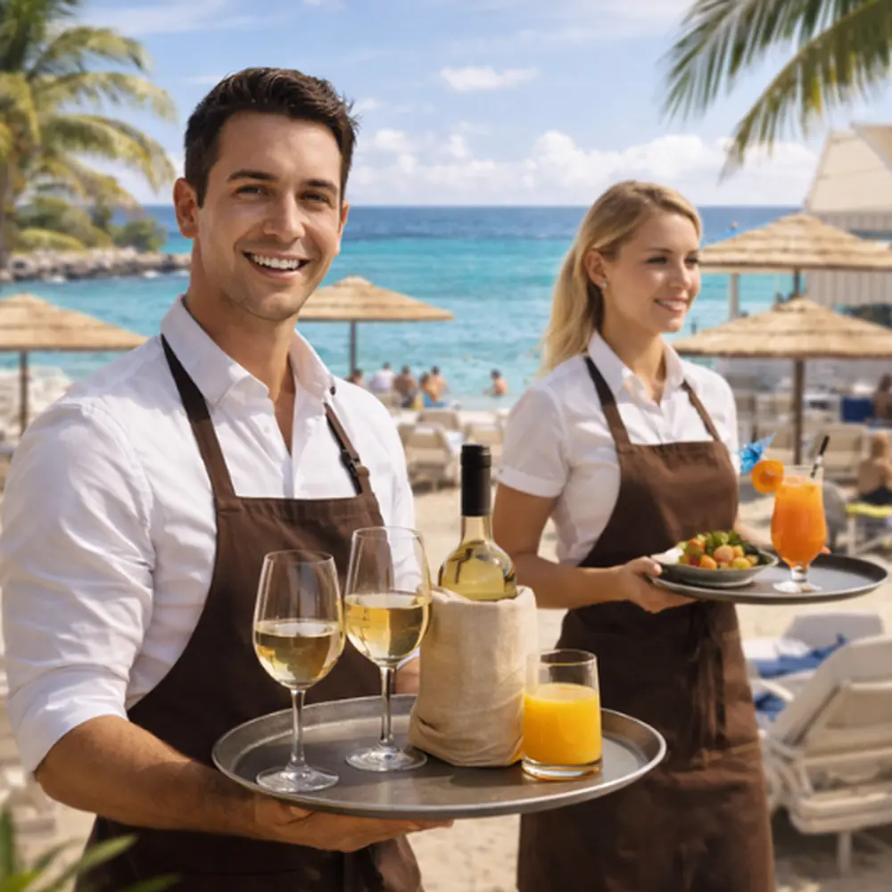 Ook in een beachclud is de HACCP App belangrijk